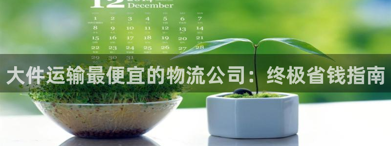 28圈连输10天：大件运输最便宜的物